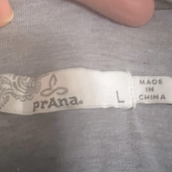 Prana gray Sherpa hoodie vest - Picture 5 of 6